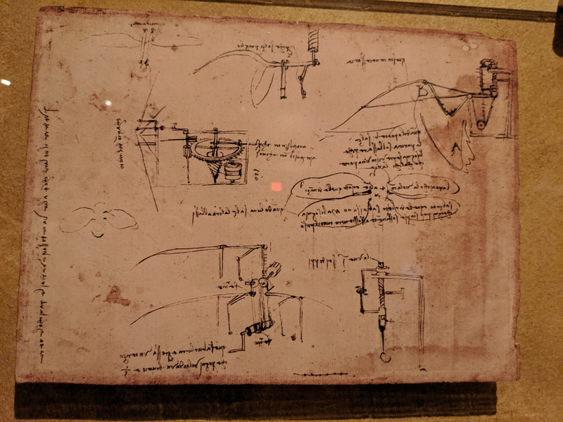 Illustration for article titled Pictures from the Reagan Library: The da Vinci Exhibit